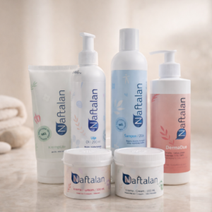 Naftalan Komplettpaket – Gesamtpflege für Haut & Kopfhaut
