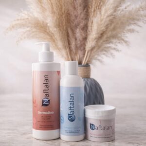 Naftalan Pflegepaket 2 – Feuchtigkeit & Reinigung für empfindliche Haut